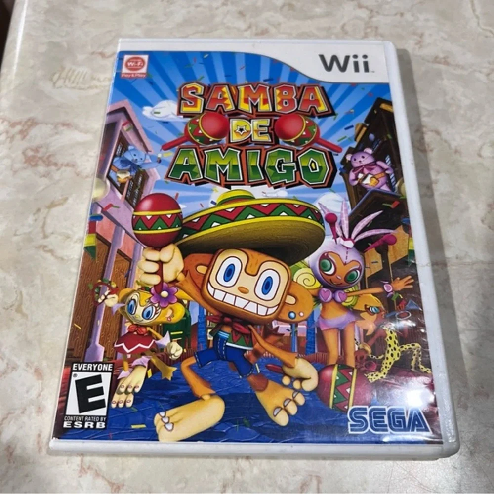 Nintendo Samba de Amigo Wii game #WiiGames